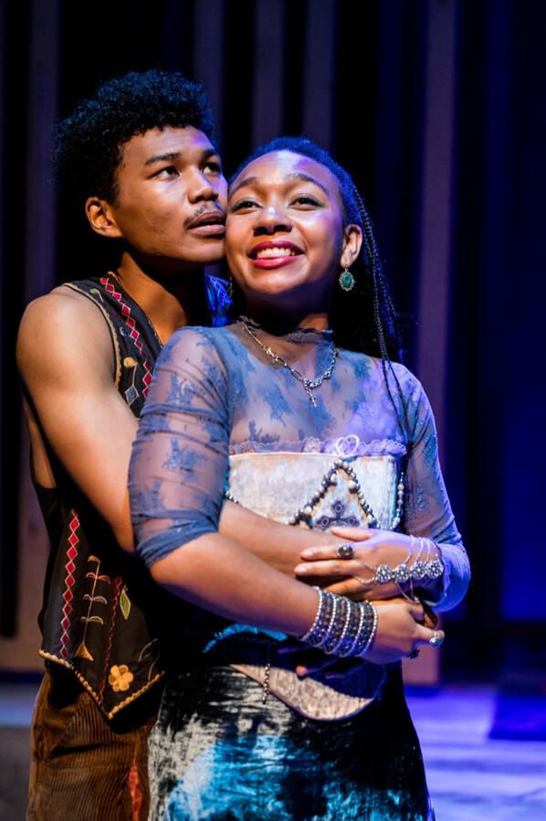 ROMEO - "Romeo & Juliet"; dir. H. Adam Harris (GRSF '25); ph: Dan Norman; also in the pic. Serena Phillip