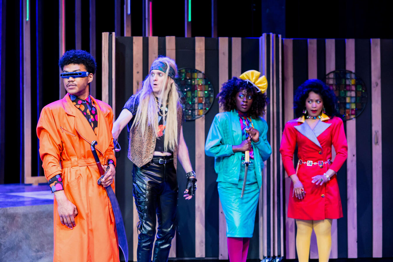 Balthazar/2nd Merchant - "Comedy of Errors"; dir. Doug Scholz Carlson (GRSF '25); ph: Dan Norman; also in the pic. Diana Coates, Eliana Rowe, Gavin Muller