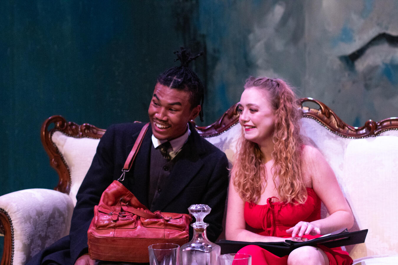 EJLERT LOVBORG- "Hedda Gabler" dir. John Gould Rubin. ph: ak47division. Also in the pic: Nellie Svensson